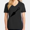Ladies Core Cotton V-Neck Tee Thumbnail